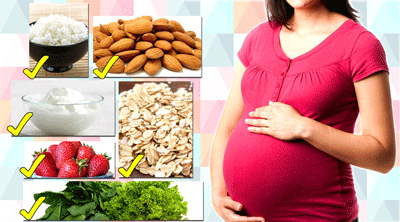 تغذیه دوران بارداری هفته به هفته